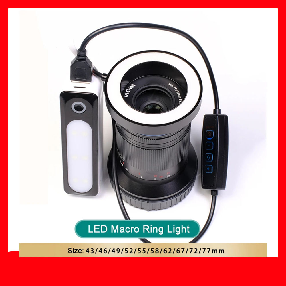 Tasmota Flash Tool - Anel de luz led macro flash