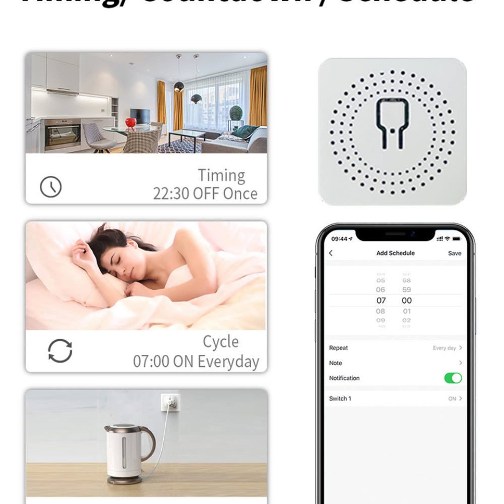 Diy Smart Home Automation Devices - Módulo de Interruptor WiFi para Casa