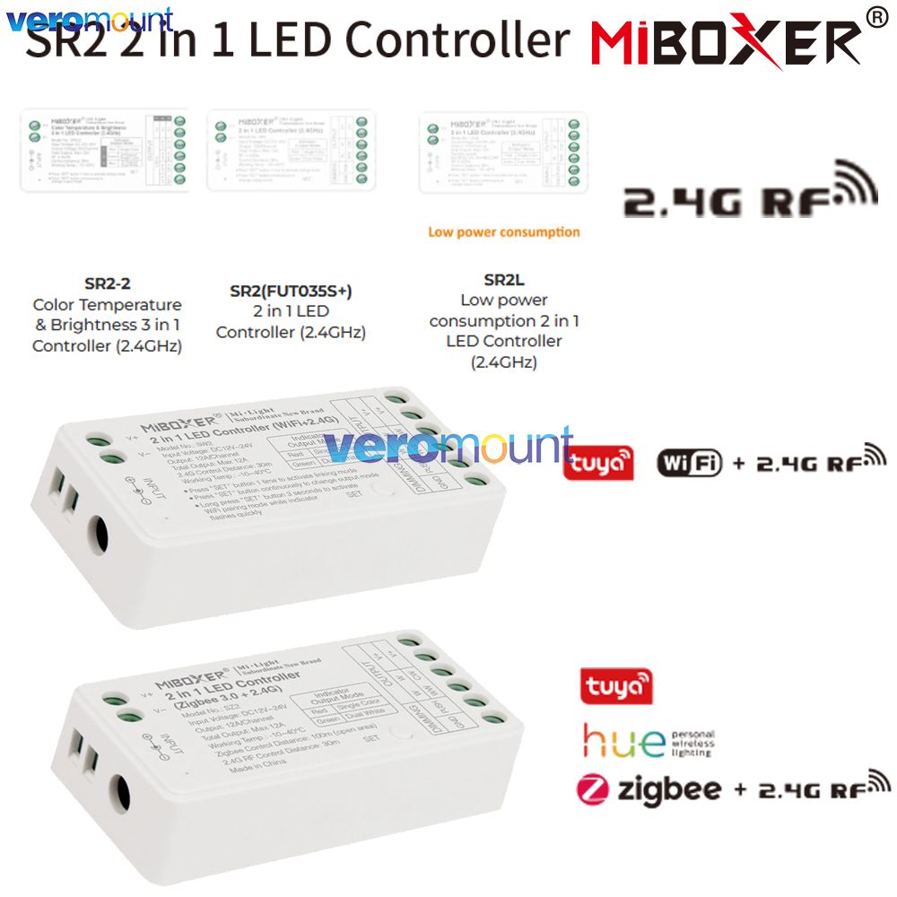 Zigbee Coordinator Stick - Controlador LED MiBoxer SR2 2.4G RF