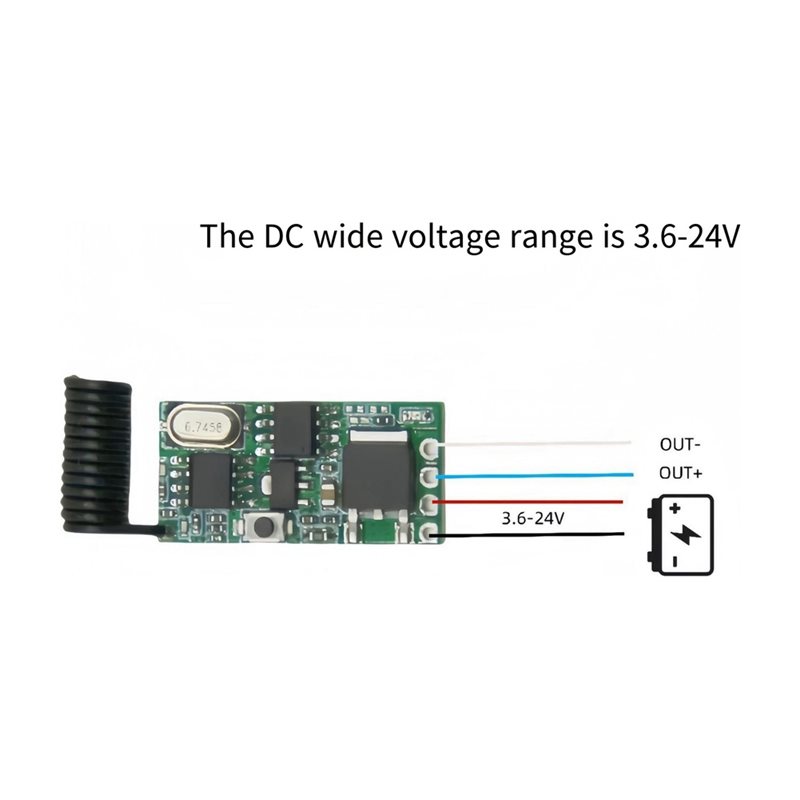 B04B-Para Controlador de Inter - 433Mhz Receiver Module avaliação e preço