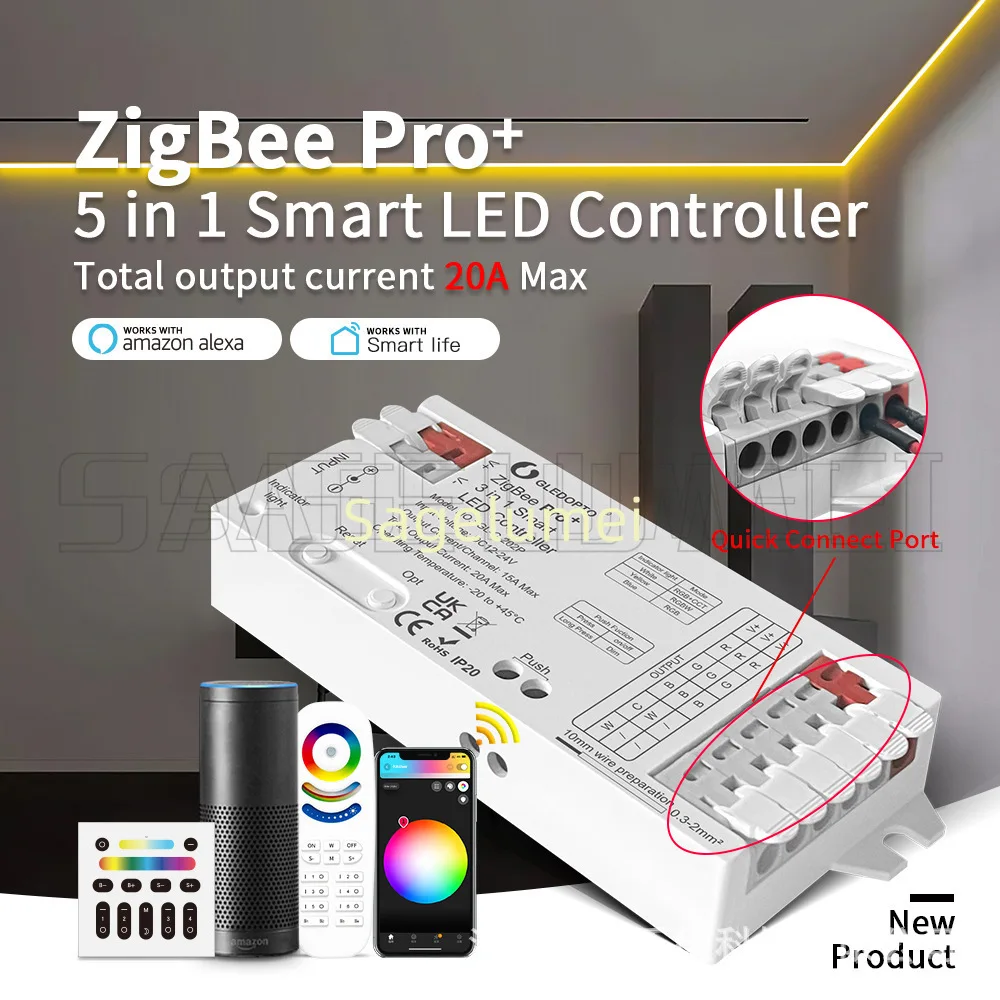 GLEDOPTO GL-C-201P/202P/203/60 - Zigbee Coordinator Stick avaliação e preço