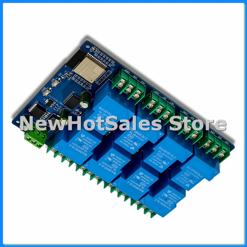 Módulo de relé de 8 canais 30A - Relay 8 Channel Board avaliação e preço