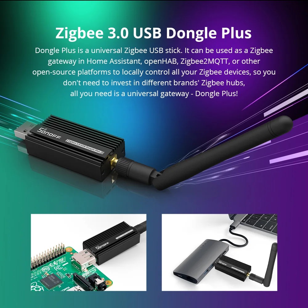 Sonoff Zigbee 3.0 Usb Dongle P - Zigbee Coordinator Stick avaliação e preço