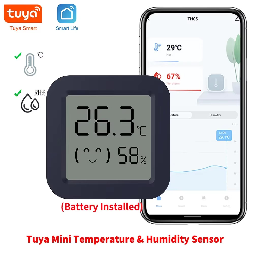 Mini Termômetro e Higrômetro I - Temperature Humidity Sensor avaliação e preço