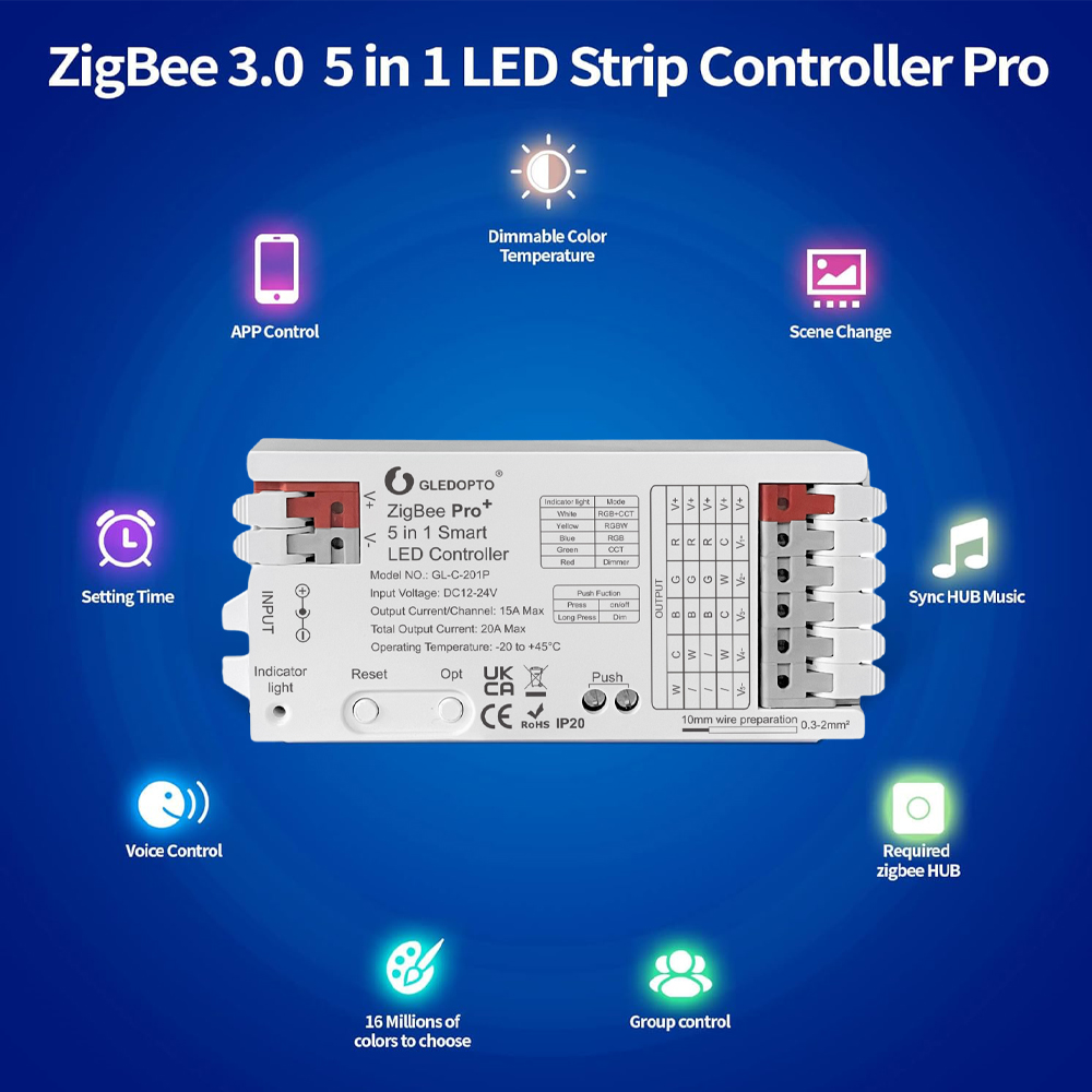 Controlador LED Inteligente Zi - Zigbee Coordinator Stick avaliação e preço