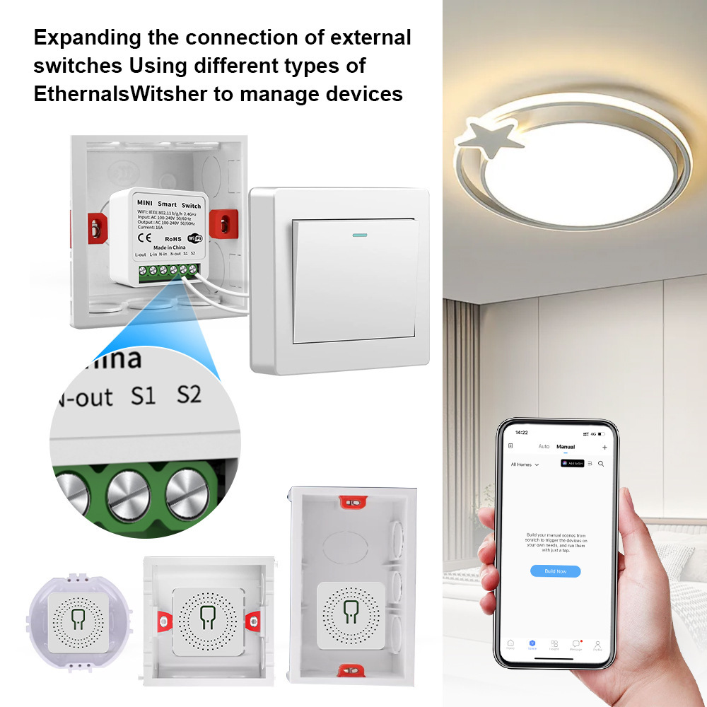 Módulo de Relé WiFi para Casa  - Diy Smart Home Automation Devices avaliação e preço