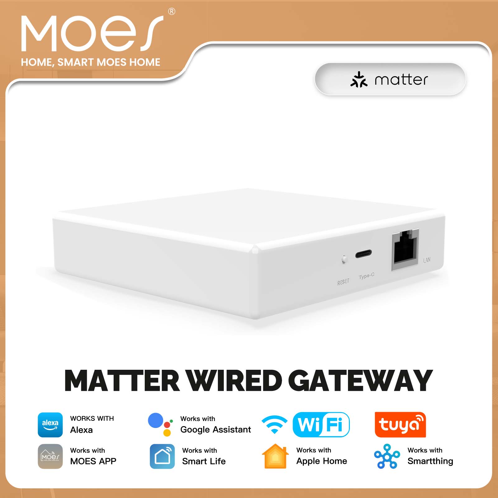 Hub Gateway MOES Tuya ZigBee M - Matter Hub Thread avaliação e preço