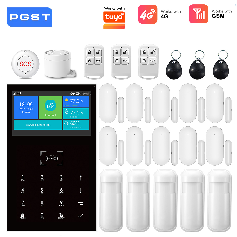 Sistema de Alarme 4G GSM WiFi  - Smart Home Automation Diy avaliação e preço
