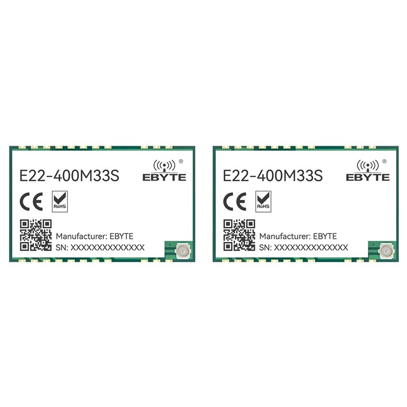 2X EBYTE SX1268 433Mhz Lora Mó - 433Mhz Receiver Module avaliação e preço