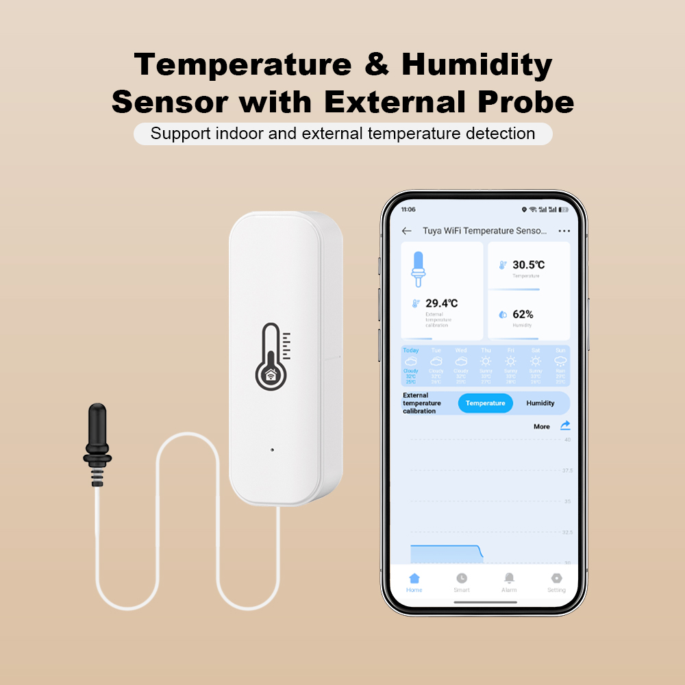 Novo Sensor de Umidade e Tempe - Temperature Humidity Sensor avaliação e preço